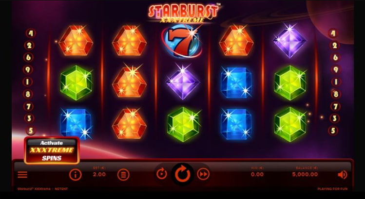 Starburst Evolution Gaming