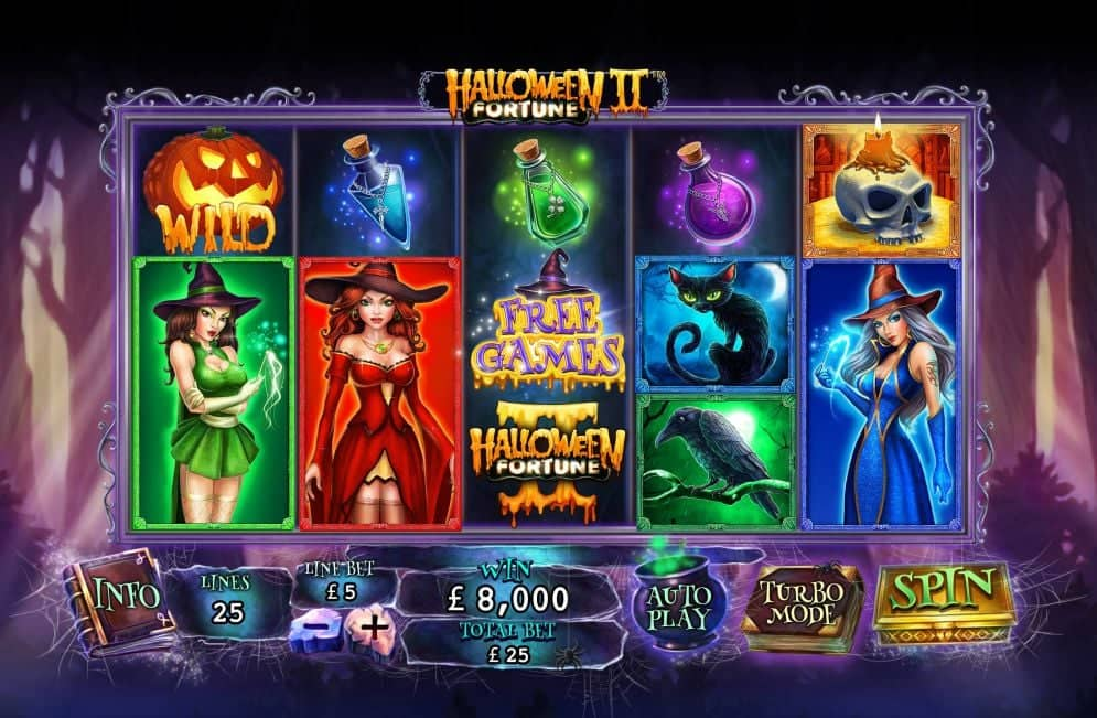 Гра Halloween Fortune II від Playtech