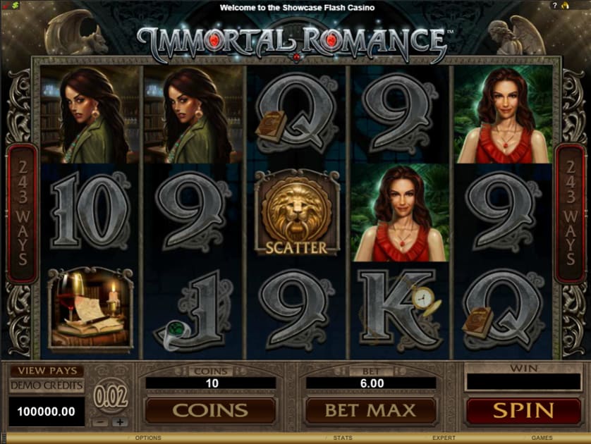 Ігрові автомати Immortal Romance від Microgaming