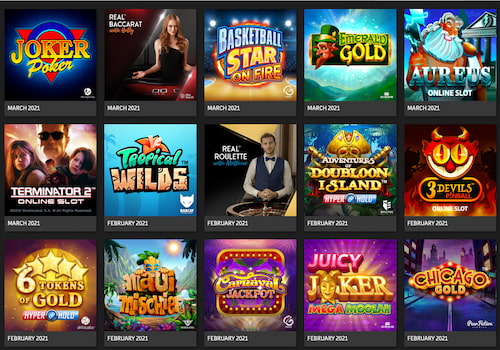 Асортимент слотів Microgaming online casino