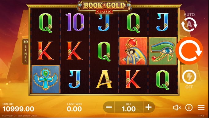 Слот Book of Gold: Classic від Playson 